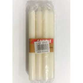 STEARIC WAX CANDLES WHITE BOX PCS. 8 CM. 1,5x18h