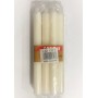 STEARIC WAX CANDLES WHITE BOX PCS. 8 CM. 1,5x18h