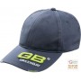 100% COTTON CAP WITH GB LOGO VISOR GRAY COLOR