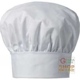 100% COTTON CHEF HAT PACK 10 PIECES WHITE COLOR ONE SIZE