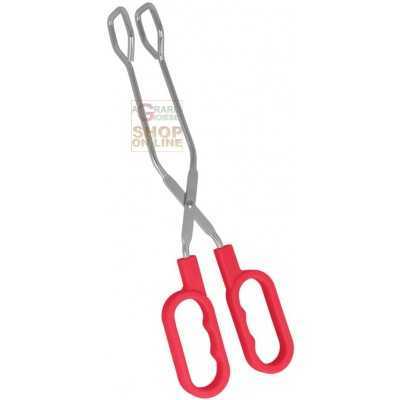 METALTEX PINZA CROMATA GRILL TIME MANICO IN ABS 