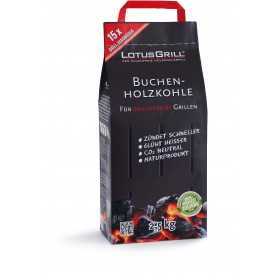 CHARCOAL FOR LOTUSGRILL IN PURE BEECH WITHOUT GLUES ORIGINAL