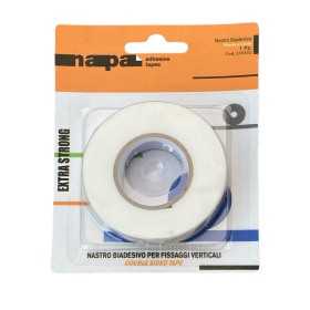 Strong hold double-sided tape in white foam 19 x 1.5 m