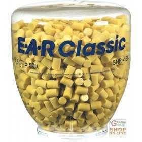 CHARGE OF 500 PAIRS EAR CLASSIC CAPS FOR ONE TOUCH DISPENSER