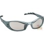 GLASSES WITH STEEL FRAME BLUE COLOR MIRROR LENSES