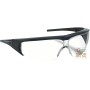 MILLENNIA BLACK FRAME GLASSES WITH COLORLESS LENSES