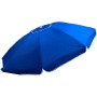 BEACH UMBRELLA CAYMAN 200 BLUE IN WINDPROOF ALUMINUM
