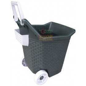 Multipurpose trolley for garden Bama Kart moss 76 lt. also