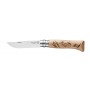 OPINEL KNIFE INOX N. 8 HANDLE GRAVURE SKI