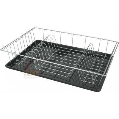 METALTEX SCOLAPIATTI COLONIA PLUS IN ACCIAIO INOX CM. 48 X 30 