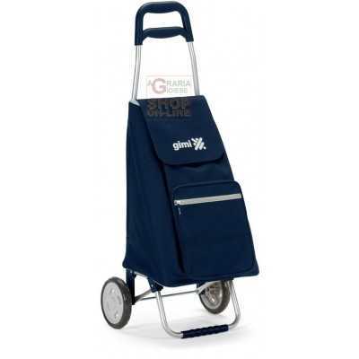 GIMI HANGING TROLLEY MODEL ARGO BLUE CM. 37 X 33 X 95.5