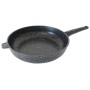 High non-stick black volcanic stone pan cm. 28