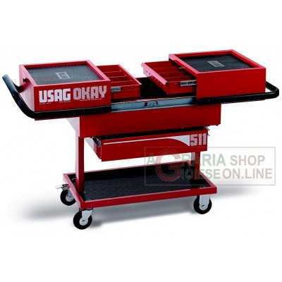 USAG OKAY 511 V TROLLEY TOOL HOLDER KEY HOLDER FOR WORKSHOP