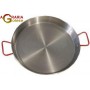 PAIELLA ORIGINAL REBER PAN IN POLISHED IRON WITH HANDLES DIAM. 42 CM.