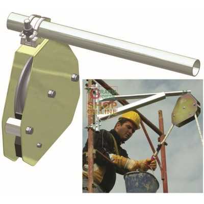 K50 SAFETY PULLEY MAX LOAD KG. 50 SELF-LOCKING