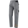 PANTALONE 100% COTONE MULTITASCHE COLORE GRIGIO TG S XXXL