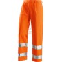 HIGH VISIBILITY ORANGE REFLEX TROUSERS COTTON AND POLYESTER