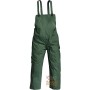 PANTALONE CON PETTORINA PVC BISPALMATO VERDE TG M L XL XXL