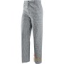 CHEF PANTS 100% COTTON COLOR WHITE BLACK TG S XXL