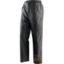 PANTALONE POLIESTERE PVC IMBOTTITO IN PILE STACCABILE APERTURA AI LATI CON 2 CERNIERE ESTERNE COLORE NERO