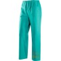 TROUSERS FOR MEDICAL USE 100% COTTON COLOR GREEN SIZE XS XXL