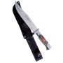 Paolucci Dagger with glossy handle in faux deer stainless steel blade cm. 13