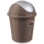 Dustbin with tilting lid Elegance Tortora cm 28.5x39h. lt. 10