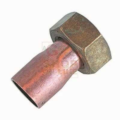 HALF UNION TUBE TO BE WELDED F THREADED F 18X3 / 4