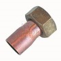 HALF UNION TUBE TO BE WELDED F THREADED F 18X3 / 4