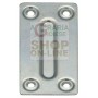 GALVANIZED RECTANGULAR PLATE CM.3,5X7