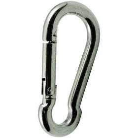 SAFETY SNAP HOOK IN STAINLESS STEEL MM 50