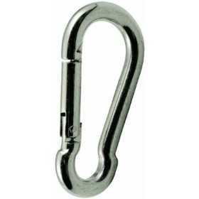 STAINLESS STEEL SAFETY SNAP HOOK MM. 100