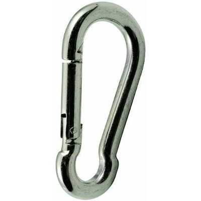 STAINLESS STEEL SAFETY SNAP HOOK MM. 100