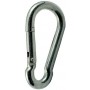 GALVANIZED STEEL SAFETY SNAP HOOK MM. 140