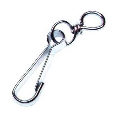 ROTATING SNAP HOOK WITH SIMPLEX RING 340 MM. 100