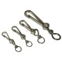 SIMPLEX SWIVEL SNAP HOOK IN NICKEL-PLATED STEEL MM. 60