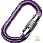 NEWTEC ANODISED CARABINER IN LIGHT ALLOY AUTOMATIC CLOSING 17