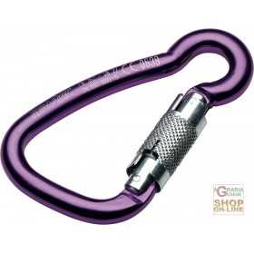 NEWTEC ANODIZED CARABINER IN LIGHT ALLOY AUTOMATIC CLOSING 21