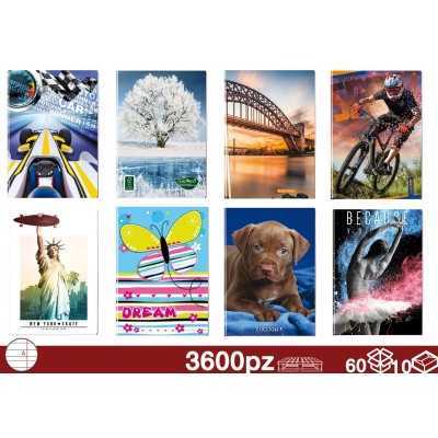 NOTEBOOKS 80GR WITH DATE AT 60/10