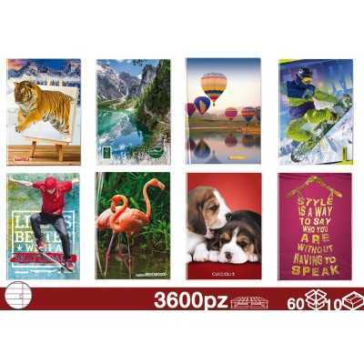 NOTEBOOKS 80GR WITH RESGUARDO C 60/10