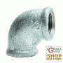 ELBOW FITTING IN GALVANIZED CAST IRON MALLEABLE TO EN 10242 STANDARDS 1 inch.