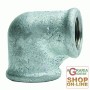 REDUCED ELBOW FITTING IN GALVANIZED CAST IRON MALLEABLE TO EN 10242 1-1 / 4 - 1 inch STANDARDS