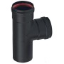 T-FITTING FOR PELLET STOVE D. 8