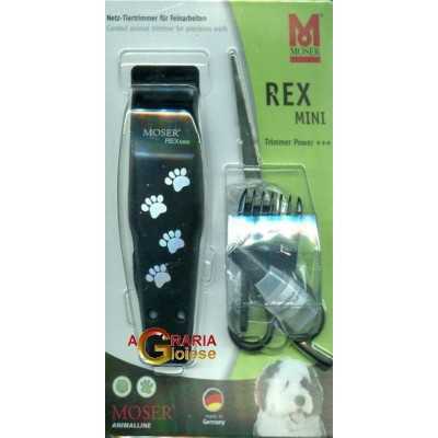 MOSER ELECTRIC CLIPPER 1411 REX MINI WITH 5 ACCESSORIES