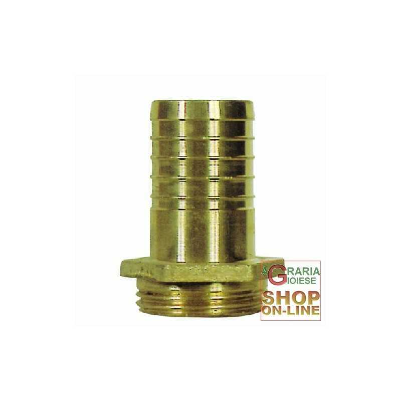Raccordo A Barbiglio In Ottone Per Tubi | Connettore Spinato Per Acqua, Aria, Carburante | Adattatore Per Tubo Da Giardino E Pneumatici - 5