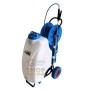 12 V 45 lt wheeled battery pump. complete with hose reel and accessories