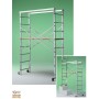 ALUMINUM SCAFFOLDING JOKER CM. 175x62x250H