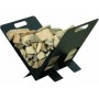 STEEL LOG HOLDER RIGHT ANGLE CM. 40X32X45H