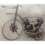 WROUGHT IRON BICYCLE POT HOLDER
