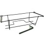 ADJUSTABLE WROUGHT IRON VASE HOLDER CM. 60